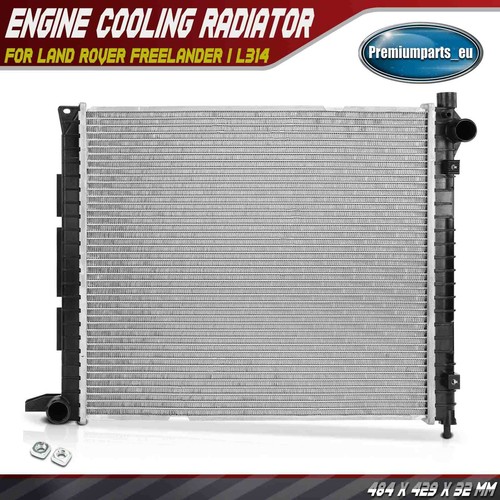 Engine coolant radiator - radiator, for