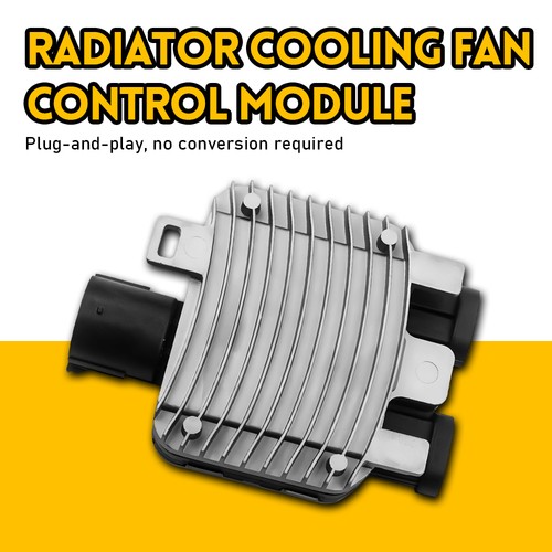 Radiator cooling fan control - cooling,