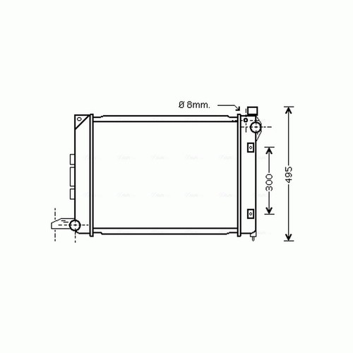 Radiator for land - radiator,